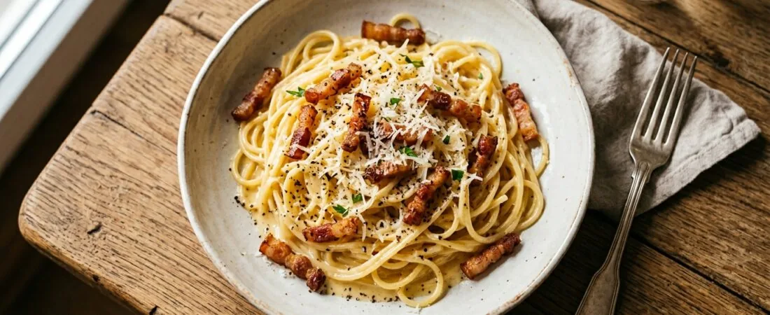 Przepis na Makaron Carbonara – Oryginalny Włoski Sposób i Triki